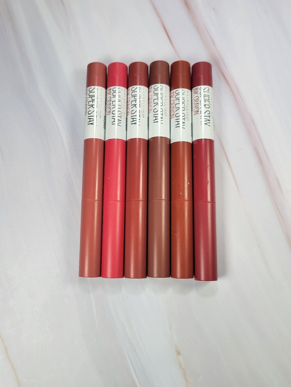 Maybelline Super Stay Matte Ink Crayon Lipstick Bundle NEW!
